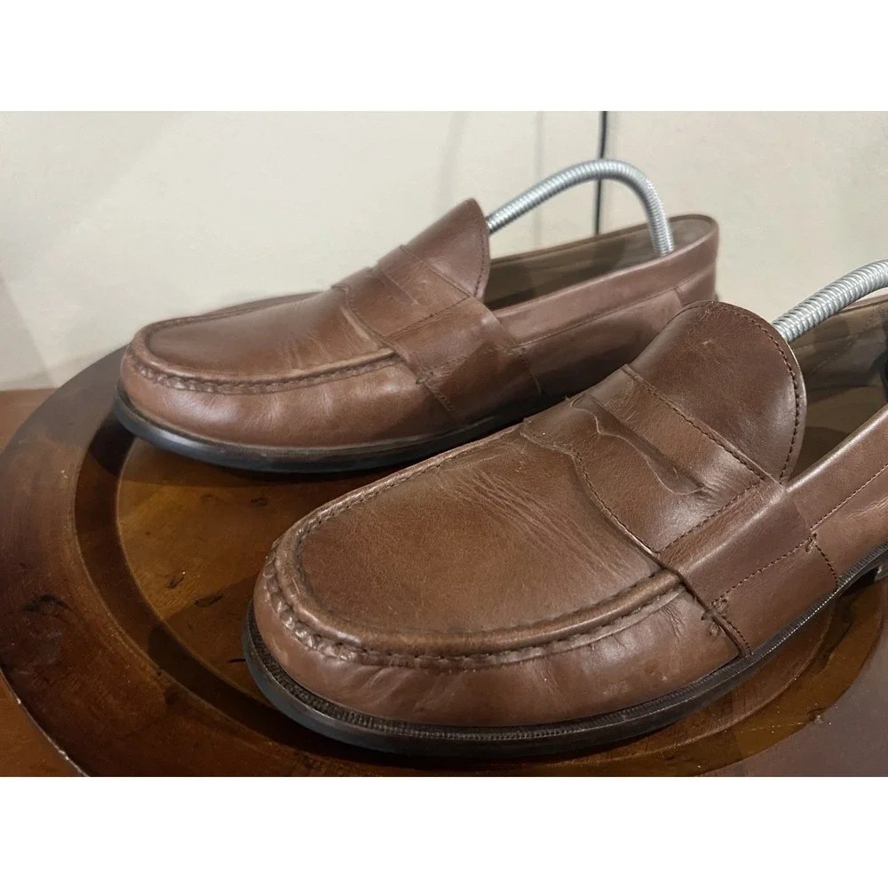 Cole‎ Haan Mens Pinch Maine Hand Sewn Leather Penny Loafers Mens 11.5 M Slip On
